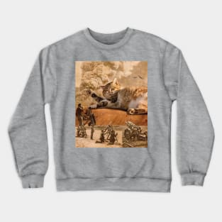 Cat wars -  Artwork Crewneck Sweatshirt